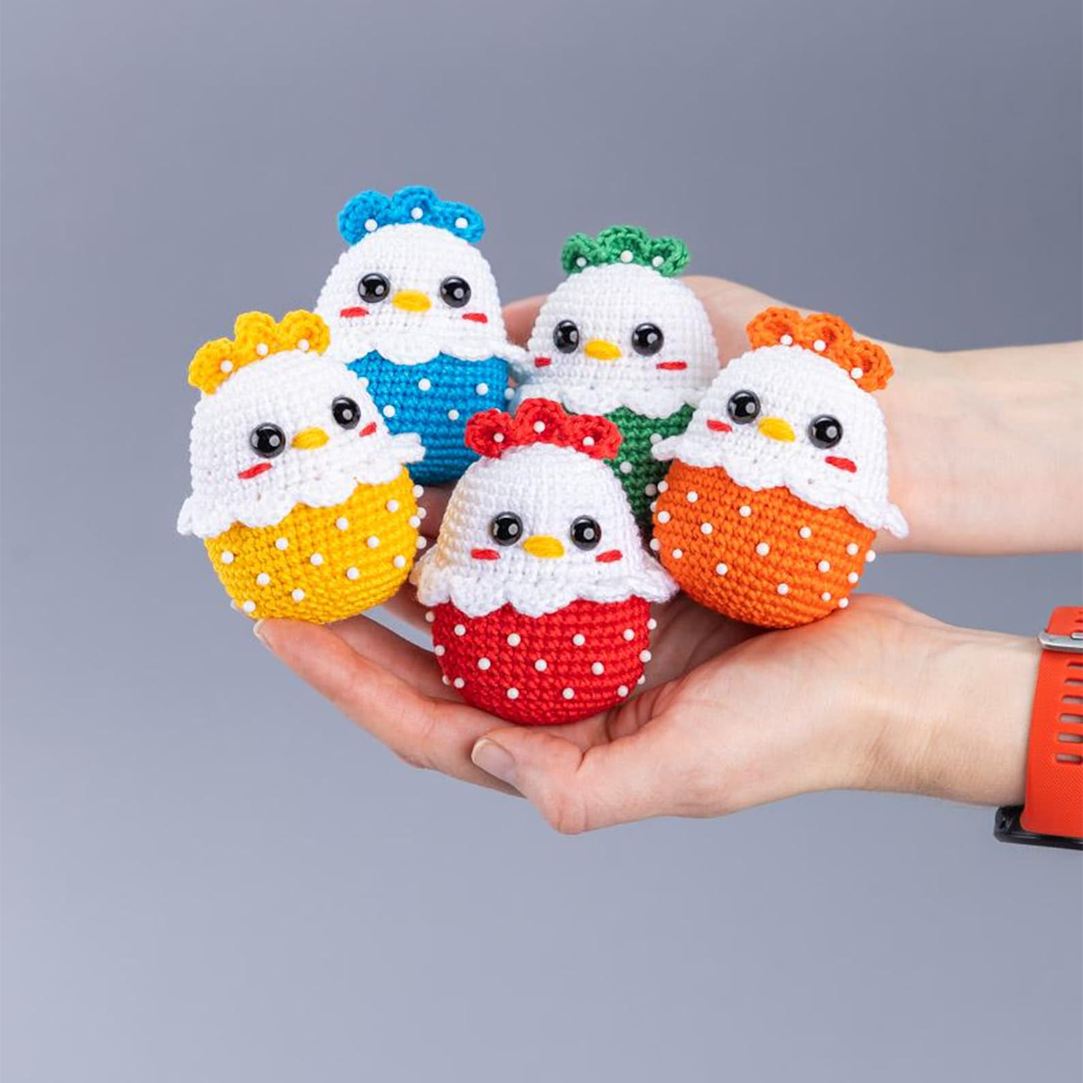 Easter Chicken Crochet Pattern – Boho-Inspired Amigurumi PDF