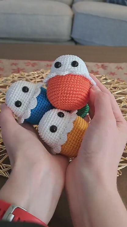 Easter Chicken Crochet Pattern – Boho-Inspired Amigurumi PDF